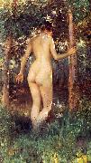 Julius LeBlanc Stewart Study Of A Nude Woman Spain oil painting artist